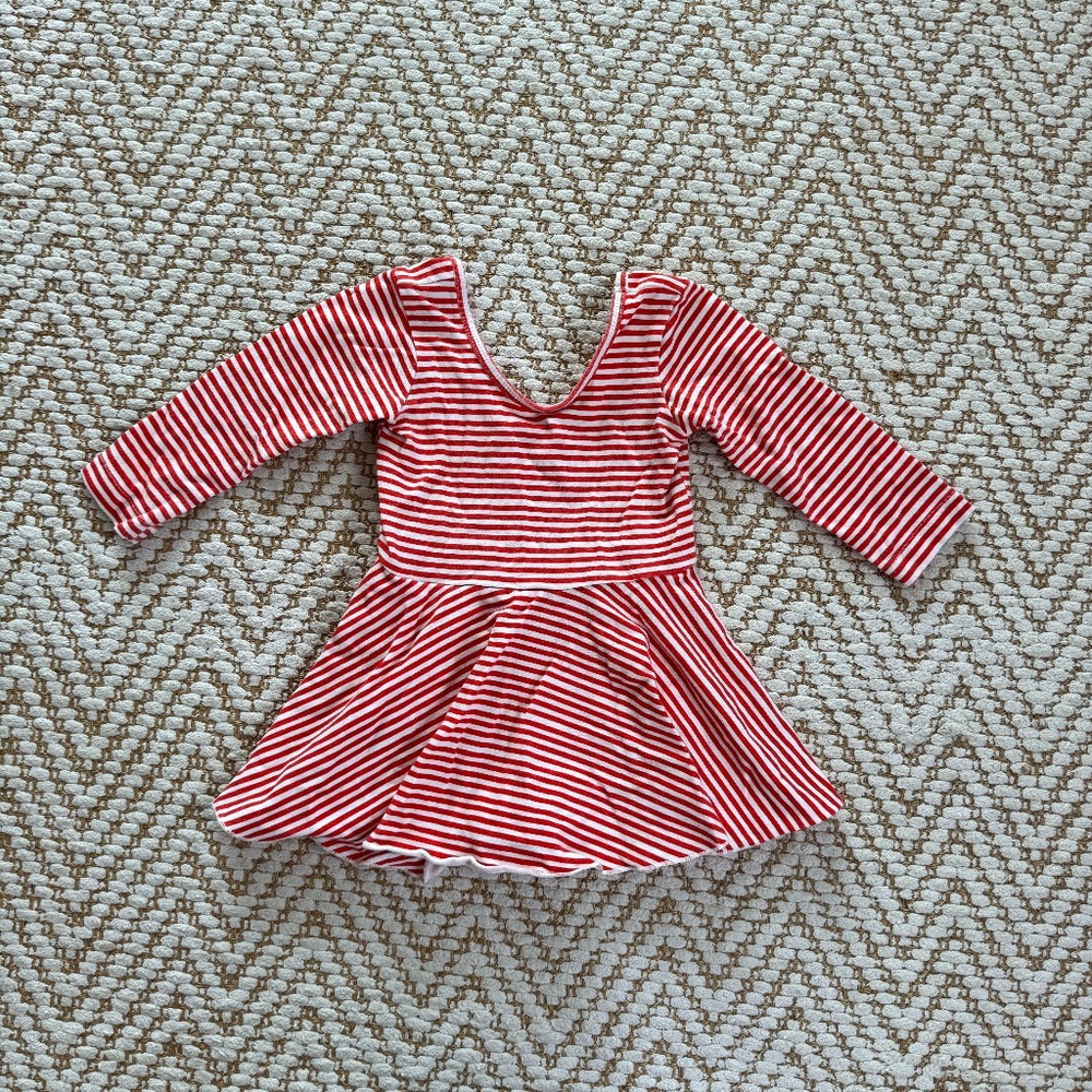 Alice + Ames, Skirted Leotard, in size 4T, GUC, Red and white stripe